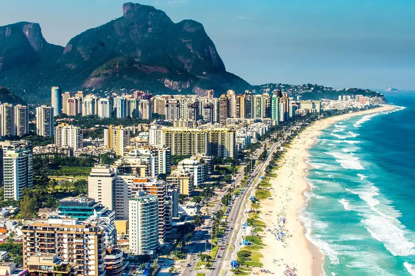 Vista de Barra da Tijuca, Rio de Janeiro
