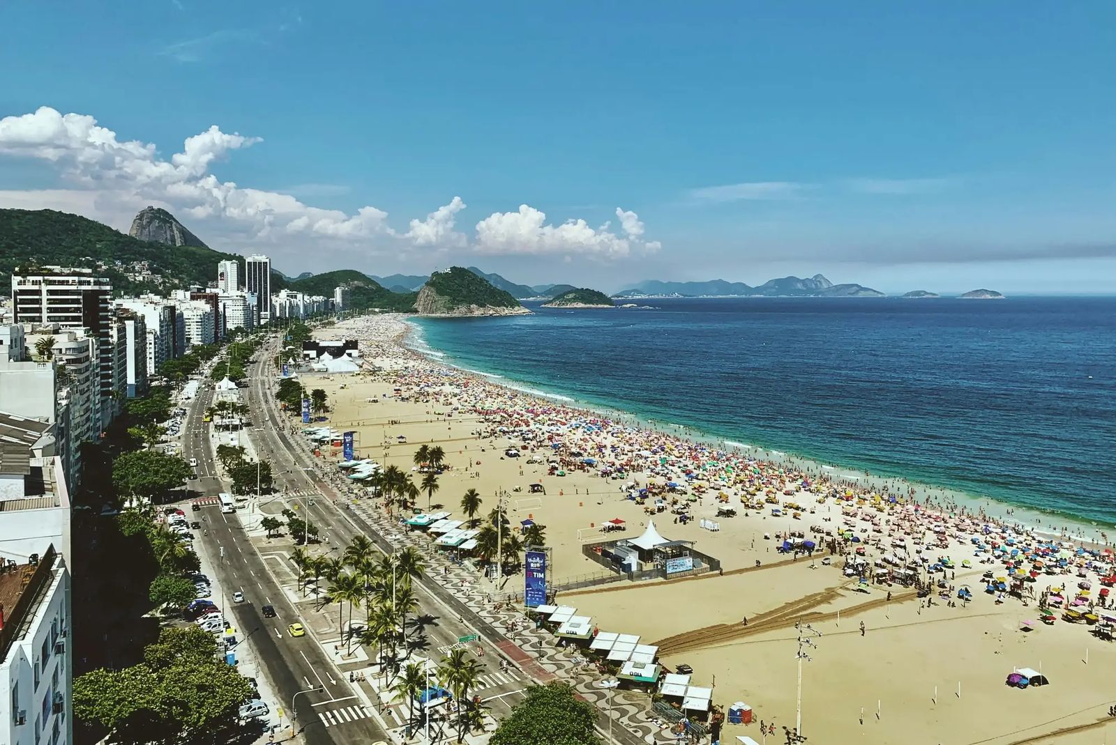 Vista de Copacabana, Rio de Janeiro